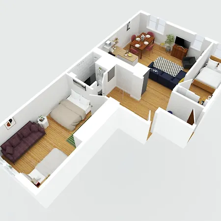 Premium Area W Free Parking Garage, 200m Tram And Bus Helsinki